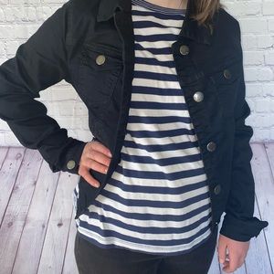🌷Women’s V.I.P. Black Cotton blend jacket
